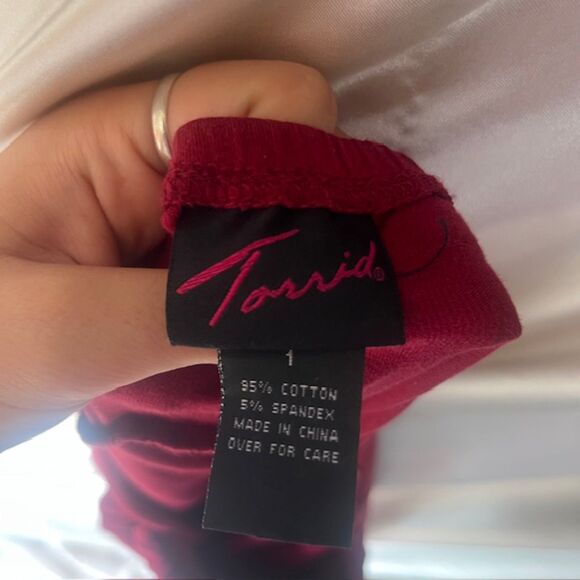 Torrid Vintage Grunge Bedazzled Cross top - Picture 8 of 8